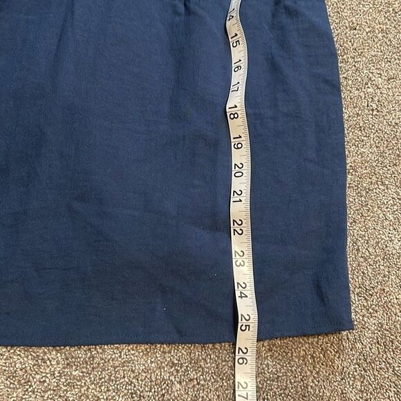 Blue Blush | Navy Ruffle Popover Halter Dress - Women - Picture 8 of 9